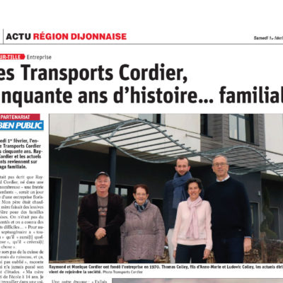 Le Bien Public – 50 ans d&rsquo;histoire familiale